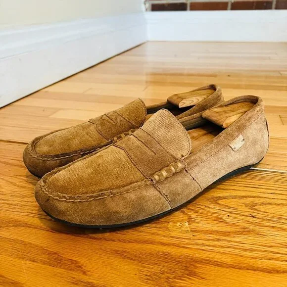 Polo Ralph Lauren Anders Suede Penny Driver Size 10.5 - Picture 11 of 16